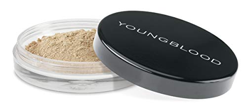 Youngblood Clean Luxury Cosmetics Natural Loose Mineral Foundation, Barely Beige | Loose Face Powder Foundation Mineral Illuminating Full Coverage Oil