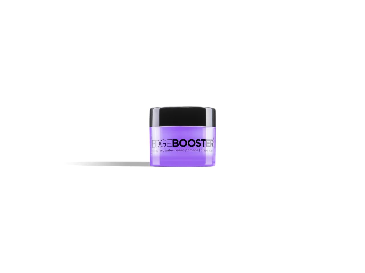Style Factor EDGEBOOSTER Strong Hold Water-Based Pomade 0.85 Oz Mini Travel Size (0.85 Fl Oz (Pack of 1), Grape)