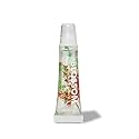 Blossom Lip Gloss Tubes, Watermelon Scented Thick Clear High Shine Moisturizing Flower Lip Gel with Nourishing Jojoba Seed Oil, Infused with Real