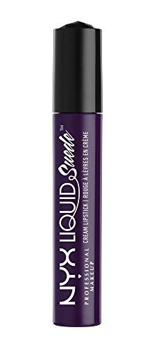 NYX PROFESSIONAL MAKEUP Liquid Suede Cream Lipstick - Oh Put it On (Deep Dark Purple)