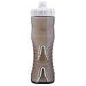 Fabric Cageless Water Bottle, 750ml, Smoke/White