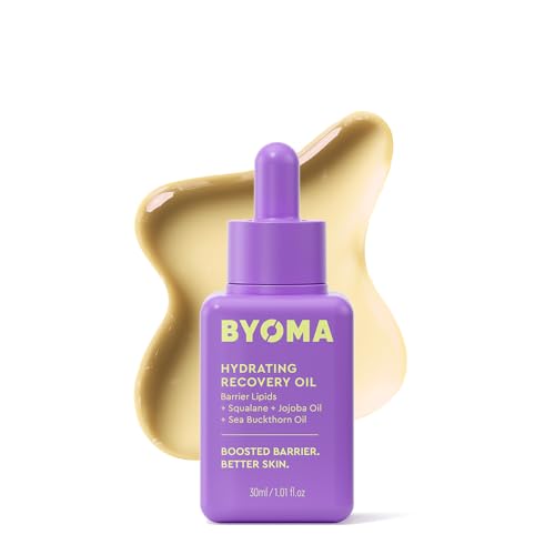 BYOMA Hydrating Recovery Oil - Luxury Face Oil with Squalane, Jojoba Oil & Seabuckthorn Oil - Instant Radiant and Glowy Skin - Barrier Repair Facial Beauty and Personal Care BYOMA Default Title