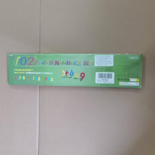 SpriteGru 102pcs Magnetic Numbers for Basic Math Mathematics Education