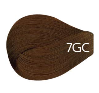 Vivitone Permanent Cream Color (7GC Golden Copper) 3oz. - 100% Grey Coverage, Long Lasting Shine, Made in Italy.
