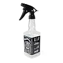 STUDIO LIMITED Barber Spray Bottle, Fine Mist Sprayer for Stylists, Refillable Hair Spray Bottle (500ml/16.9oz, Clear)