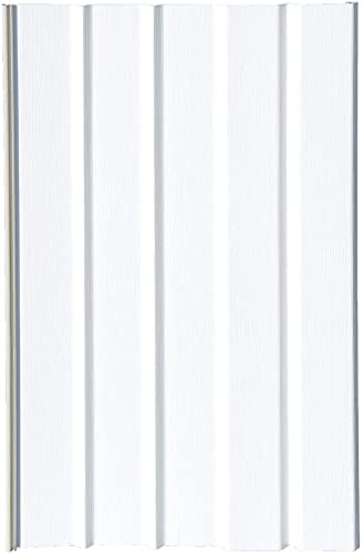 Mobile Home Vinyl Skirting Box of 8 White Solid Panels 16" Wide by 35" Tall. Premium 40 Mil Thickness