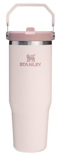 STANLEY IceFlow 2.0 Flip Straw Tumbler with Handle 30 oz | Twist On Lid and Flip Up Straw | Leak Resistant Water Bottle | Insulated Stainless Steel…