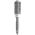 Olivia Garden Ceramic + Ion Round Thermal Hair Brush - Not Electrical - Professional Blowout Brush for Normal to Thick Hair - 1.38"-Diameter Barrel
