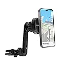CHARGEWORX Magnetic Car-Vent Phone Mount, Universal Phone Holder with Secure Lock and Quick Release, Adjustable Arm, 360-Degree Rotating Capability…