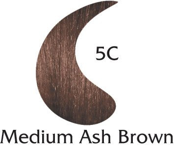 EcoColors Haircolor Medium Ash Brown - 5C (2 oz color 2 oz developer)
