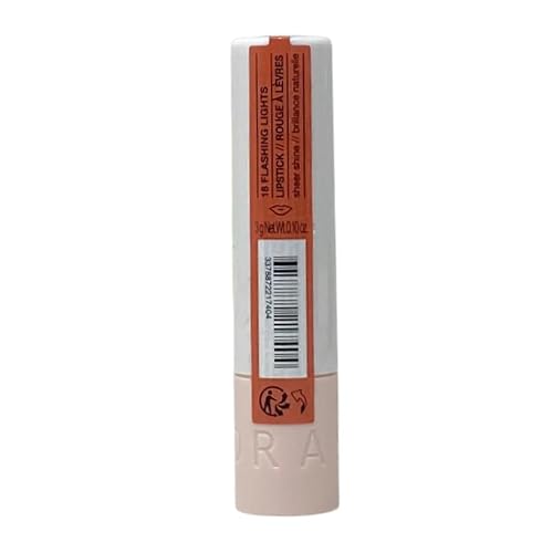 SEPHORA COLLECTION About That Shine Sheer Shine Lipstick - 18 Flashing Lights - 0.10 oz. 3g