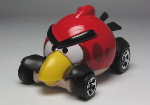 Angry Birds Red Bird Hot Wheels (Born in El Segundo Ca.usa) Red Bird 1:64 Scale Collectible Die Cast Car