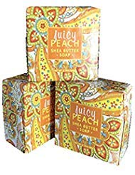 Greenwich Bay Cleansing Spa Soap, Shea Butter, and Cocoa Butter. Blended with Loofah and Apricot Seed, No Parabens, No Sulfates 6.35 Ounce (3 Pack)