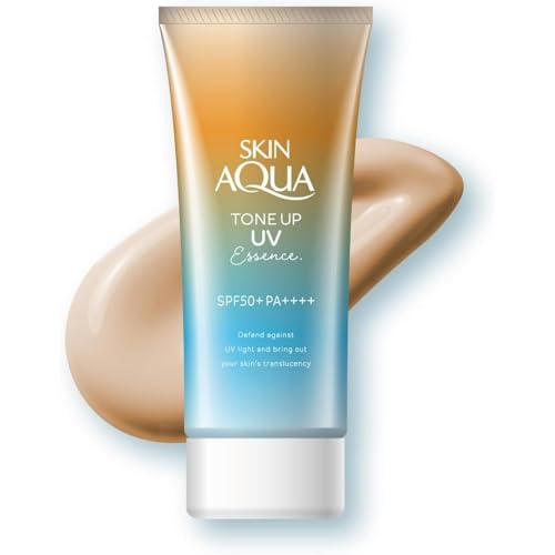 Skin Aqua Sunscreen Tone Up UV Essence 2.82oz(80g) - Latte Beige