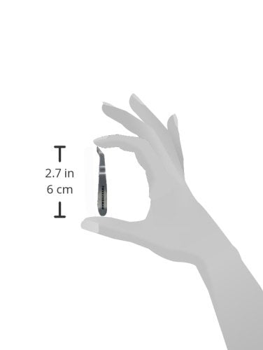 Tweezerman Mini Squeeze Cutical Nipper, Silver