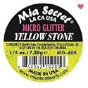 Mia Secret Professional Nail System Micro Glitter - .25 oz (Yellow Stone)