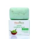 Shea Olein Naturally Essential Neem Herbal Soap With Peppermint Sage & Lemon Peel 6-Pack