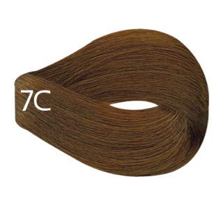 Vivitone Permanent Cream Color (7C Copper Blonde) 3oz.- 100% Grey Coverage, Long Lasting Shine, Made in Italy.