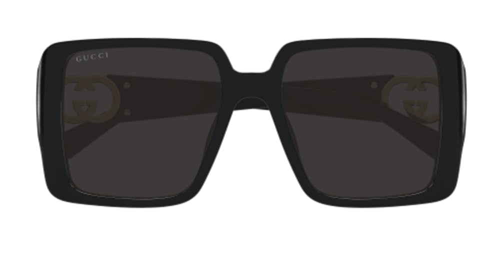 Gucci Grey Square Ladies Sunglasses GG1692S 001 54