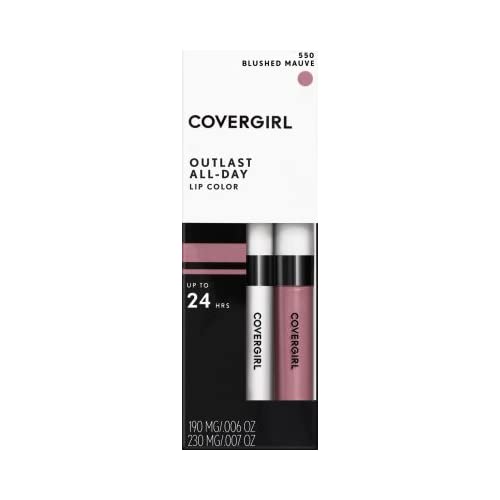 COVERGIRL Outlast All-Day Moisturizing Lip Color Blushed Mauve 550.13 Ounce (packaging may vary)