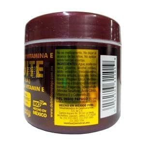 Del Indio Papago Tepezcohuite Night Facial and Body Cream with Collagen and Vitamin E, Light Cream, 2 Oz (60g), 3 Pack