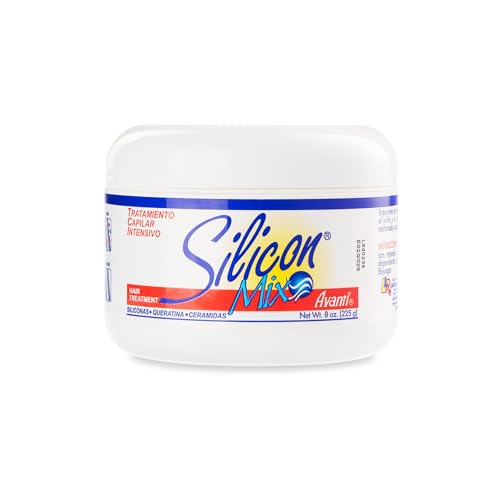 Silicon Mix Deep Conditioning Hair Mask 8 ounces - Intensive Treatment for Dry, Damaged and Brittle Hair, Moisturizing Conditioner for Women