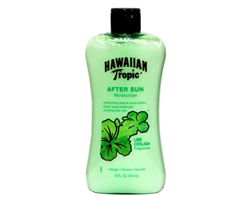 Hawaiian Tropic Lime Coolada After Sun Lotion, 16oz | After Sun Care, Skin Care, Daily Moisturizing Lotion with Aloe, Cocoa Butter & Shea Butter, 16oz