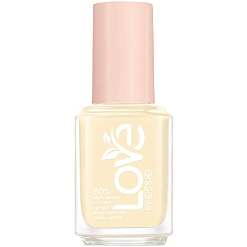 LOVE by essie Nail Polish, 80% Plant-based, Salon-Quality, Vegan, Yellow, On The Brighter Side, 0.46 Fl Oz Beauty & Personal Care essie