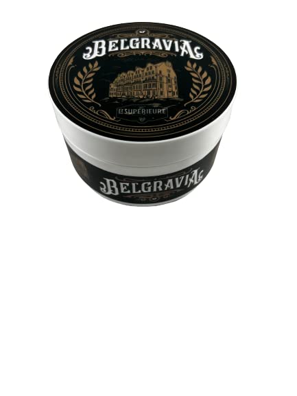 Belgravia Shave Cream - Vegan, Beta Carotene, Antioxidants. Not tested on animals, No Animal Ingredients. 3.5 oz. Scent notes of Notes of Pineapple
