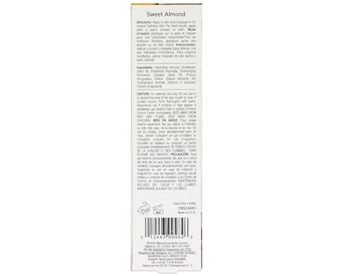 Hydrating Dry Body Oil - Sweet Almond by Cuccio Naturale for Unisex - 3.38 oz Oil
