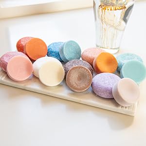 Redeem Soap Company Blue Musk Shampoo & Conditioner Bar Set - Made in USA - 3oz Shampoo + 1oz Conditioner - Zero Waste, Plastic-Free, SLS-Free