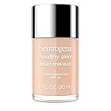 Neutrogena Healthy Skin Liquid Foundation Makeup with Broad Spectrum SPF 20 Sunscreen, Lightweight, Medium Coverage Makeup with Sunscreen