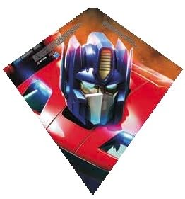 X Kites SkyDiamond® Transformers Poly Diamond Kite, 23 Inches Tall