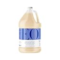 EO Shower Gel Body Wash Refill, 1 Gallon, French Lavender, Organic Plant-Based Skin Conditioning Cleanser with Pure Essentials Oils