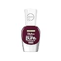 Sally Hansen Good. Kind. Pure. Nail Polish | Plant-Based, Vegan, 16-Free Formula | Opaque, Shiny | 330 Beet It | Deep Plum Nail Color Beauty & Personal Care Sally Hansen