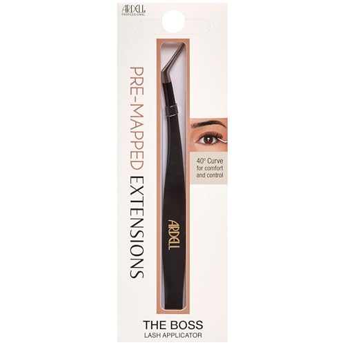 Ardell Pre-Mapped Eyelash Applicator Tool 40° Curved Lash Tweezers Beauty and Personal Care Ardell Default Title