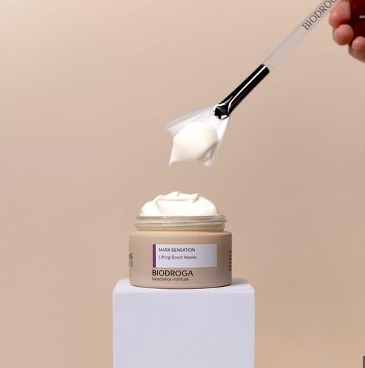 Biodroga MASK SENSATION Lifting Boost Mask (1.7oz) - Anti Aging, Firming, Energizing, Plumping, Tightening Effect - with Black Forest Complex - Made