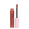 NYX PROFESSIONAL MAKEUP Lip Lingerie XXL Matte Liquid Lipstick - Peach Flirt (Orange Peach)