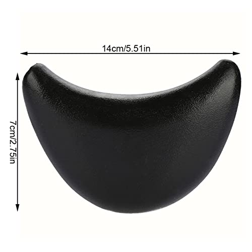 Salon Silicone Neck Rest, Black Shampoo Bowl Cushion, Hair Washing Neck Pillow for Hairdressing Sink Basin Beauty and Personal Care Pissente