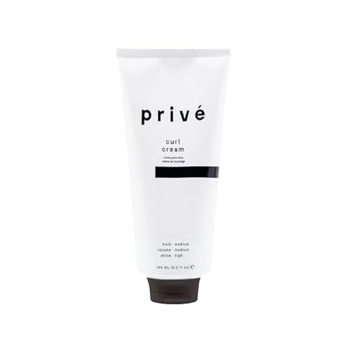 privé curl cream activates and defines lifeless curl/silicone free 175ml / 5.9oz