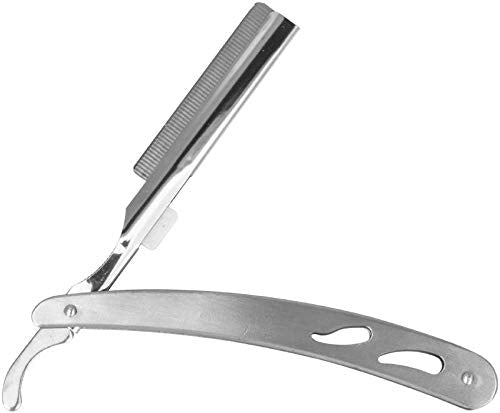 Full Metal Straight Razor (58mm Single Edge Razor) Beauty and Personal Care Vincent