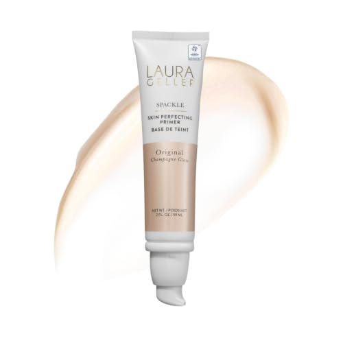 LAURA GELLER NEW YORK Spackle Primer - Champagne Glow - Super-Size 2 Fl Oz - Hyaluronic Acid Makeup Primer for Mature Skin Beauty and Personal Care LAURA GELLER NEW YORK Default Title