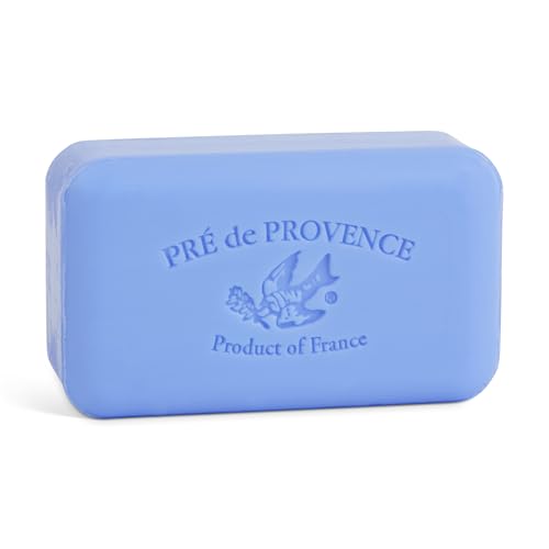 Pre de Provence Artisanal Soap Bar, Natural French Skincare, Enriched with Organic Shea Butter, Quad Milled for Rich, Smooth & Moisturizing Lather