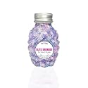 Neva Nude Face and Body Glitter Keychain - Chunky Glitter in Aloe for Festivals, Raves, and More | Cosmetic Grade | Super Sparkly (Pop Purple Pink