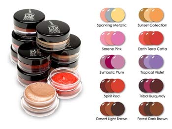 LIP INK Organic Vegan Tinted Waxless Lip Balm (Tropical Violet #1) Beauty and Personal Care Lip Ink