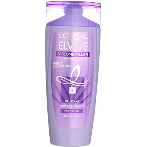 L’Oreal Paris Shampoo Volume Filler Thickening 12.6 Ounce (375ml)