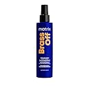 Matrix Brass Off All-In-One Toning Leave-In Spray - Nourishes and Neutralizes Brassy & Orange Tones With Frizz Control, For Color-Treated Hair, 6.8 Fl