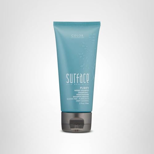 SURFACE Hair - Purify Clarifying Cleansing Shampoo - Clarify, Deep Cleanse, Sulfate Free - 2 fl oz