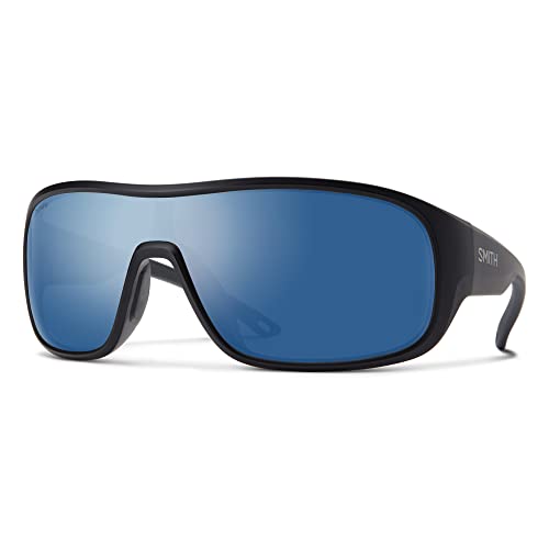 Smith Spinner Perfomance Sunglasses - Matte Black | Chromapop Polarized Blue Mirror