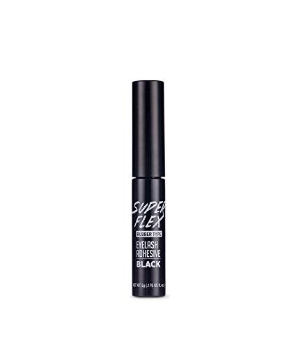 i•Envy Super Flex Brush Eyelash Adhesive Rubber Type Black 0.176 oz KPEG07